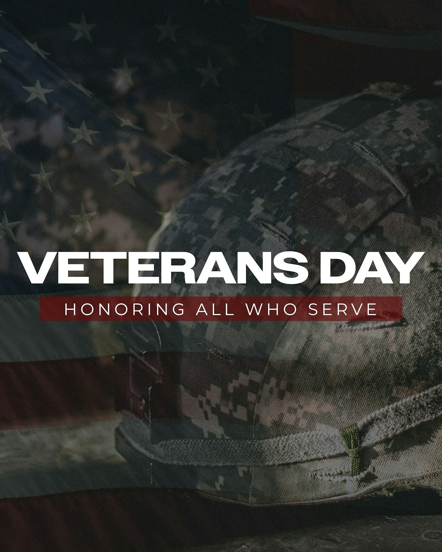 Thank you! Today we honor you for your selfless sacrifice and service to our country 🇺🇸