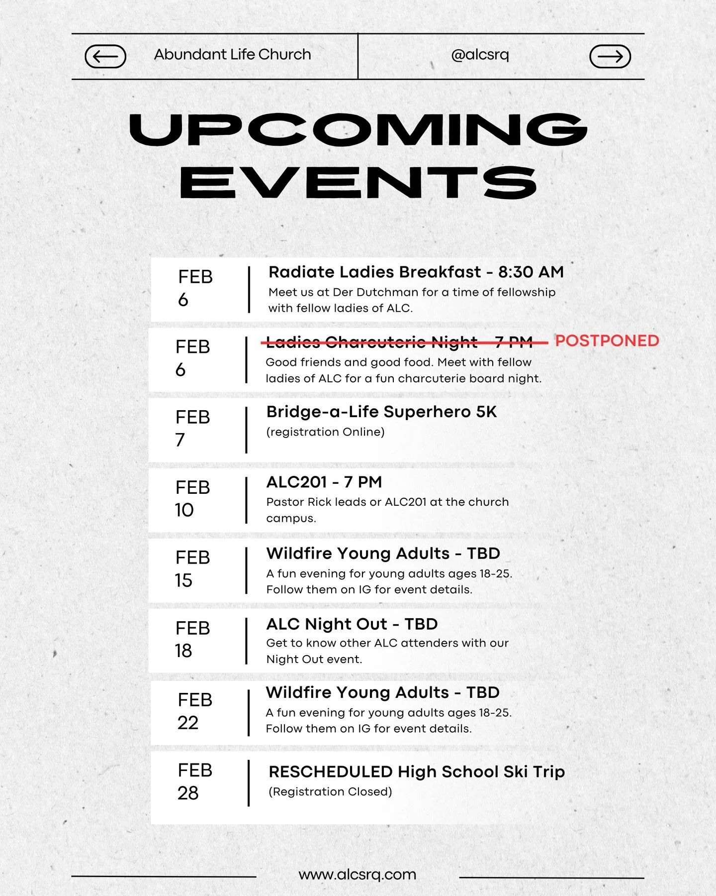 Lots of #localevents happening over here at #alcsrq.