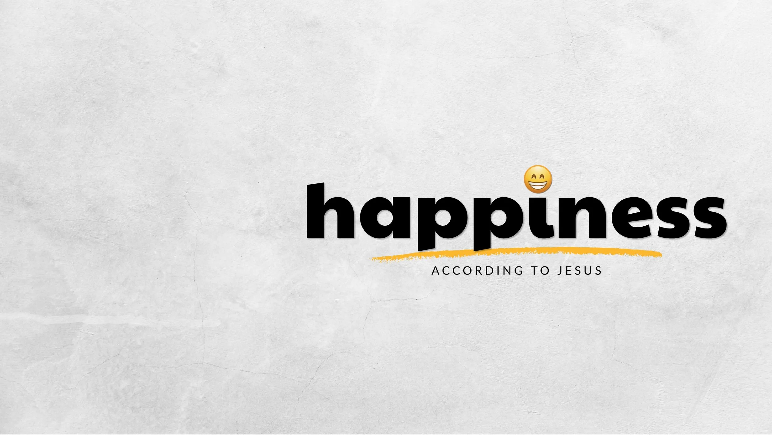 Happiness According to Jesus Sermon Series with ALCSRQ