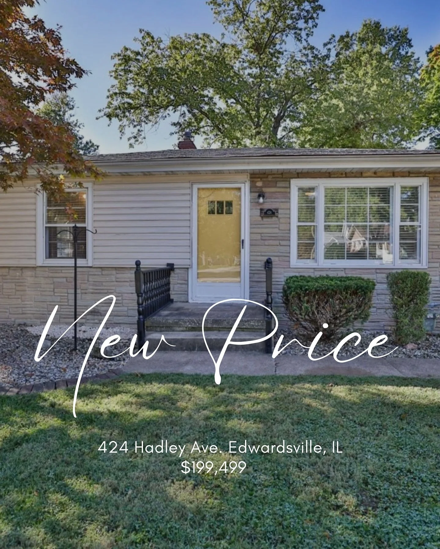 ✨ PRICE DROP in Edwardsville! ✨
Your dream home just got even better &mdash; now listed at $199,499! 🏡

This charming 2-bed, 1-bath home in the heart of Edwardsville features a beautifully updated kitchen, hardwood floors, finished basement, fenced 
