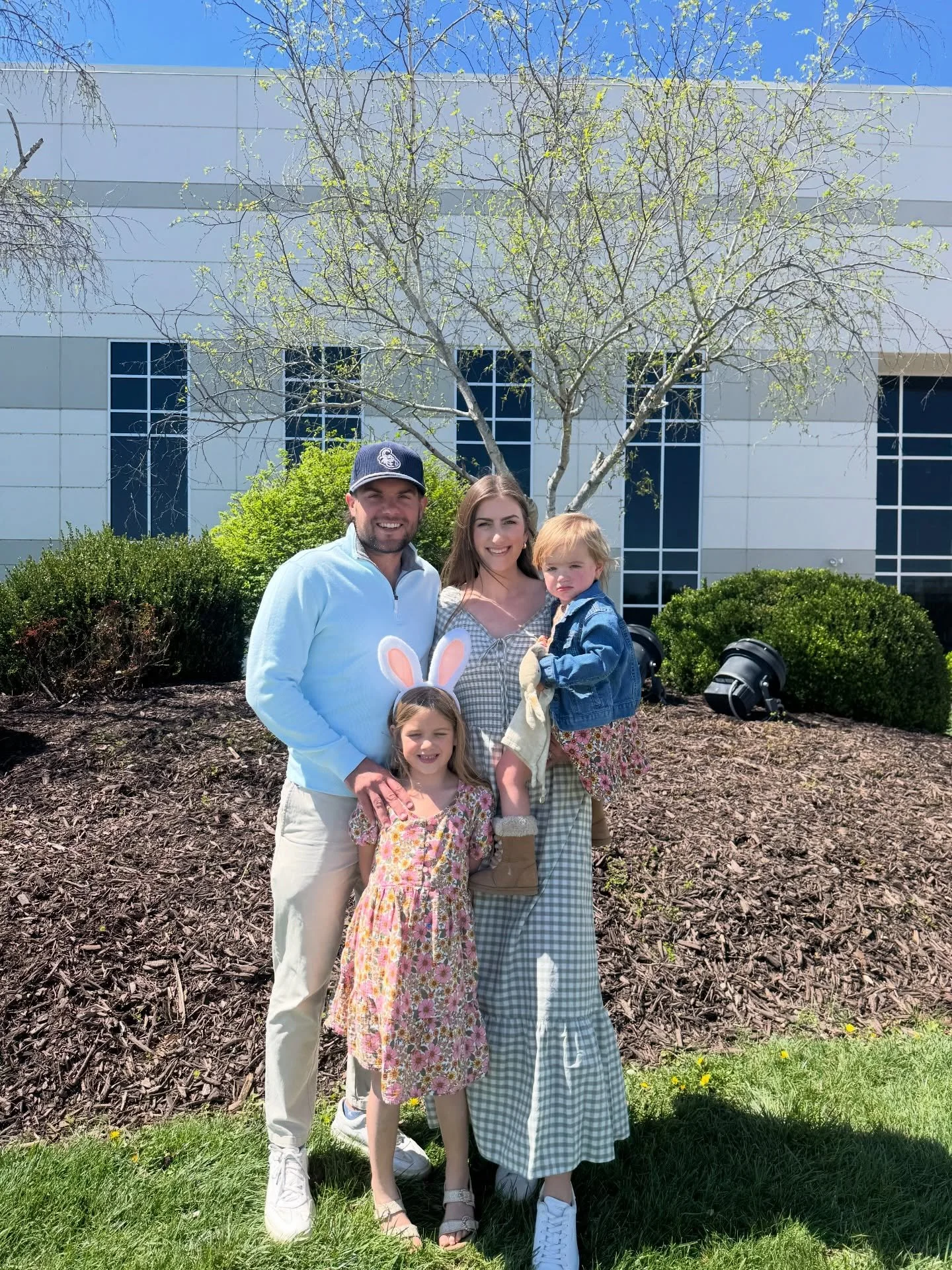 Jesus lives. The tomb is empty. The promise still stands&mdash;He is coming back.
Happy Easter from my family to yours ✨