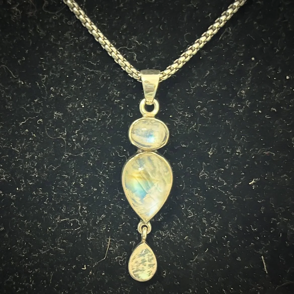 Moonstone &amp; Full Moon
Full moon energy always hits different. 🌕 
Like a deep exhale you didn&rsquo;t know you were holding.

I&rsquo;ve been reaching for moonstone a lot lately &mdash; that soft, glowy reminder to trust your rhythm, your intuiti