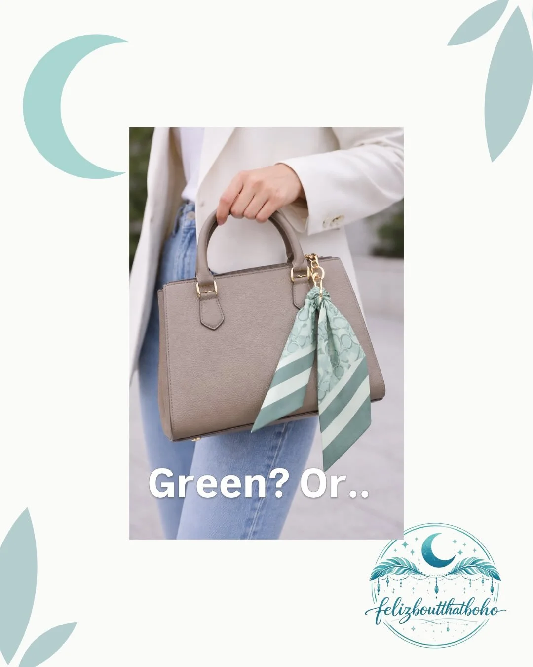 The finishing touch your bag didn&rsquo;t know it needed. 🖤✨
This Coach Silk Monogram Twilly &mdash; brand new with tags &mdash; is crafted from luxurious silk and designed to instantly elevate your everyday essentials. Featuring Coach&rsquo;s iconi