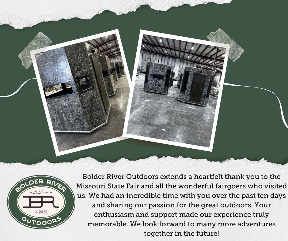 Thank you to the Missouri State Fair and the wonderful fairgoers who stopped by our booth. Now, it's back to business! We have blinds on our line ready for YOUR customizations!