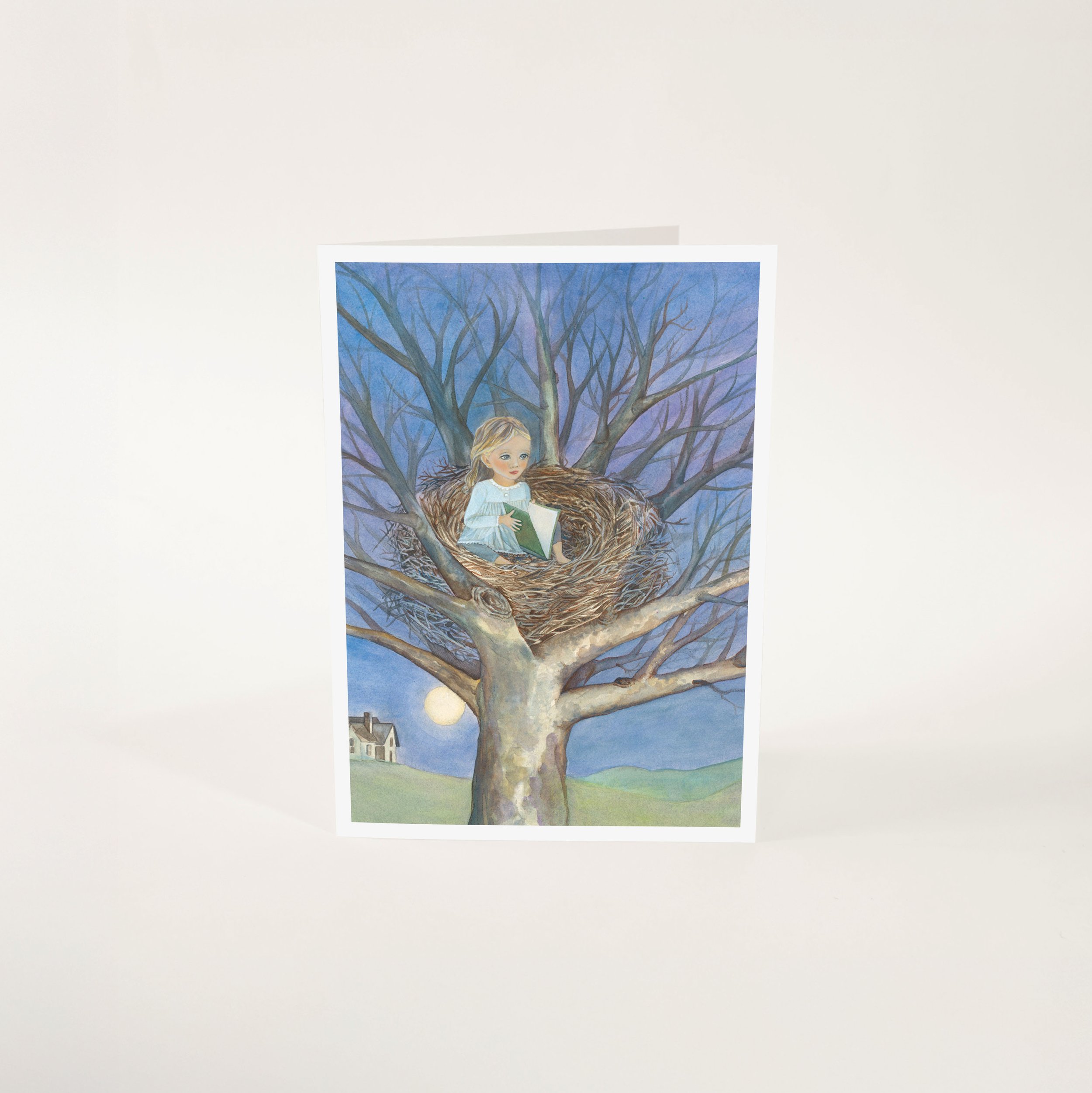 The Reader 5x7 Greeting Card