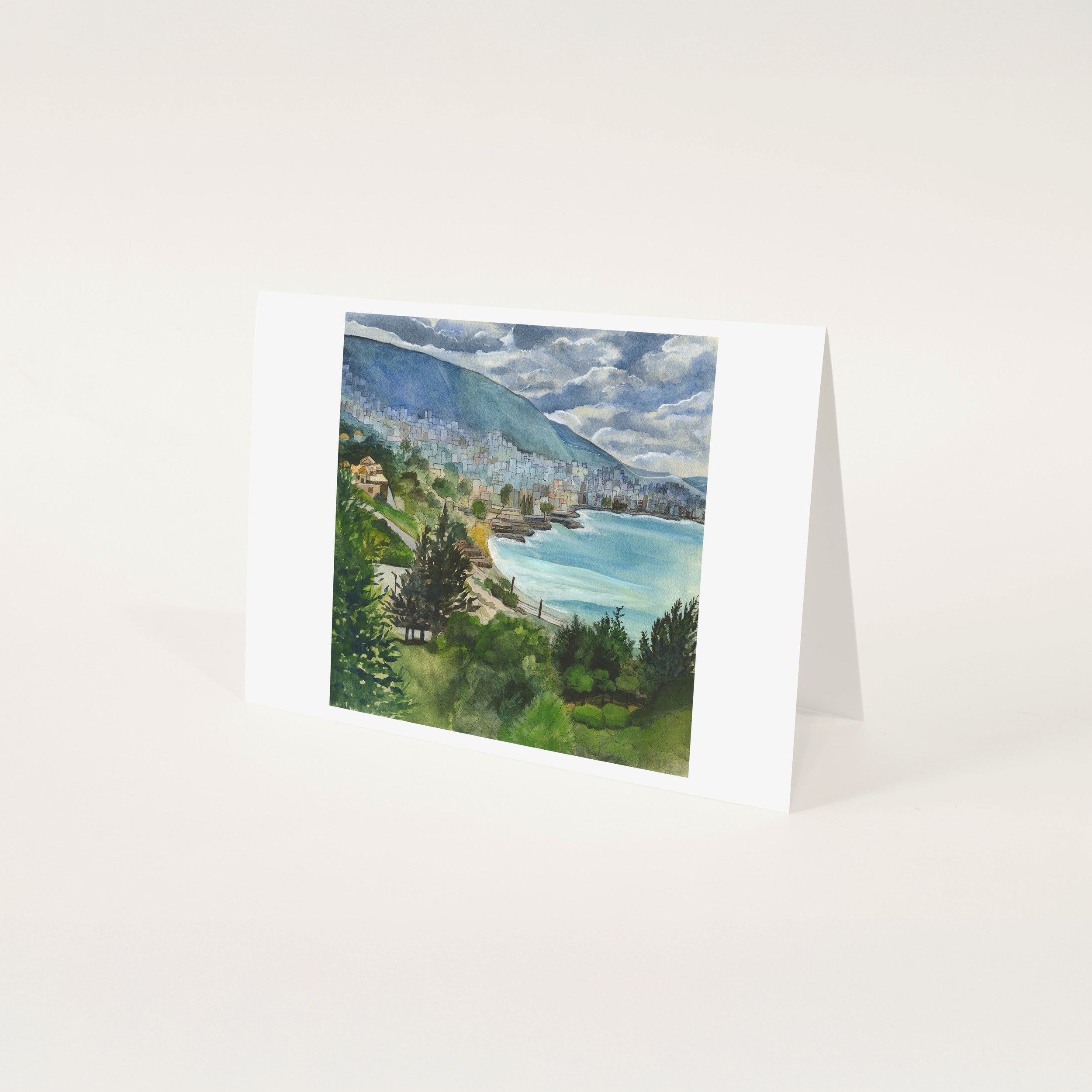 Bay of Jounieh 5x7 Greeting Card