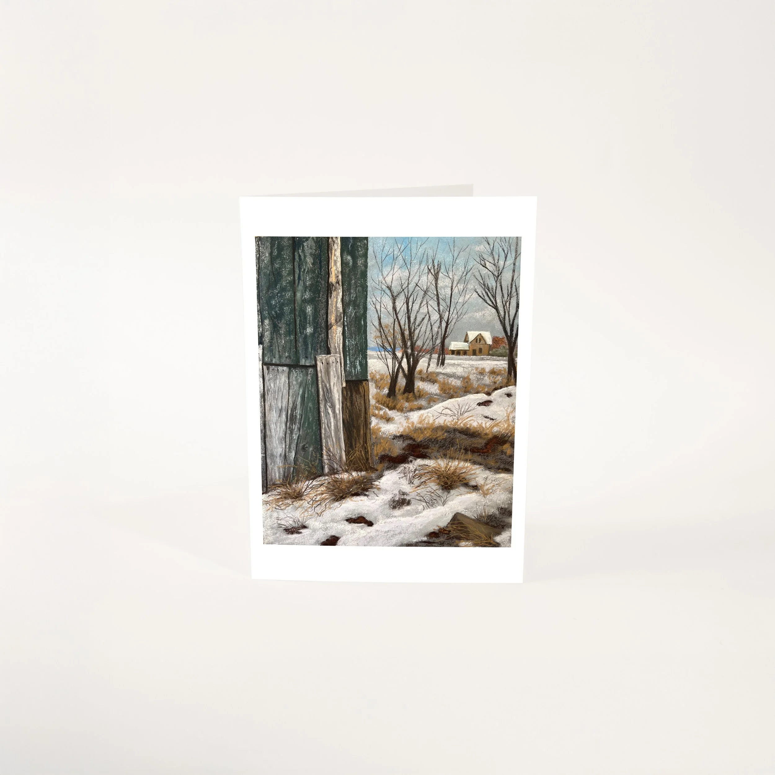 The Old Barn 5x7 Greeting Card