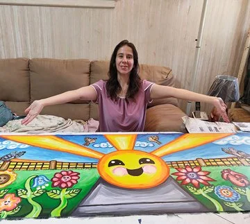 Episode 85 - Artist Deborah Camp’s mural project, Planting the Seeds of Tomorrow, at MacDonald Park episode artwork