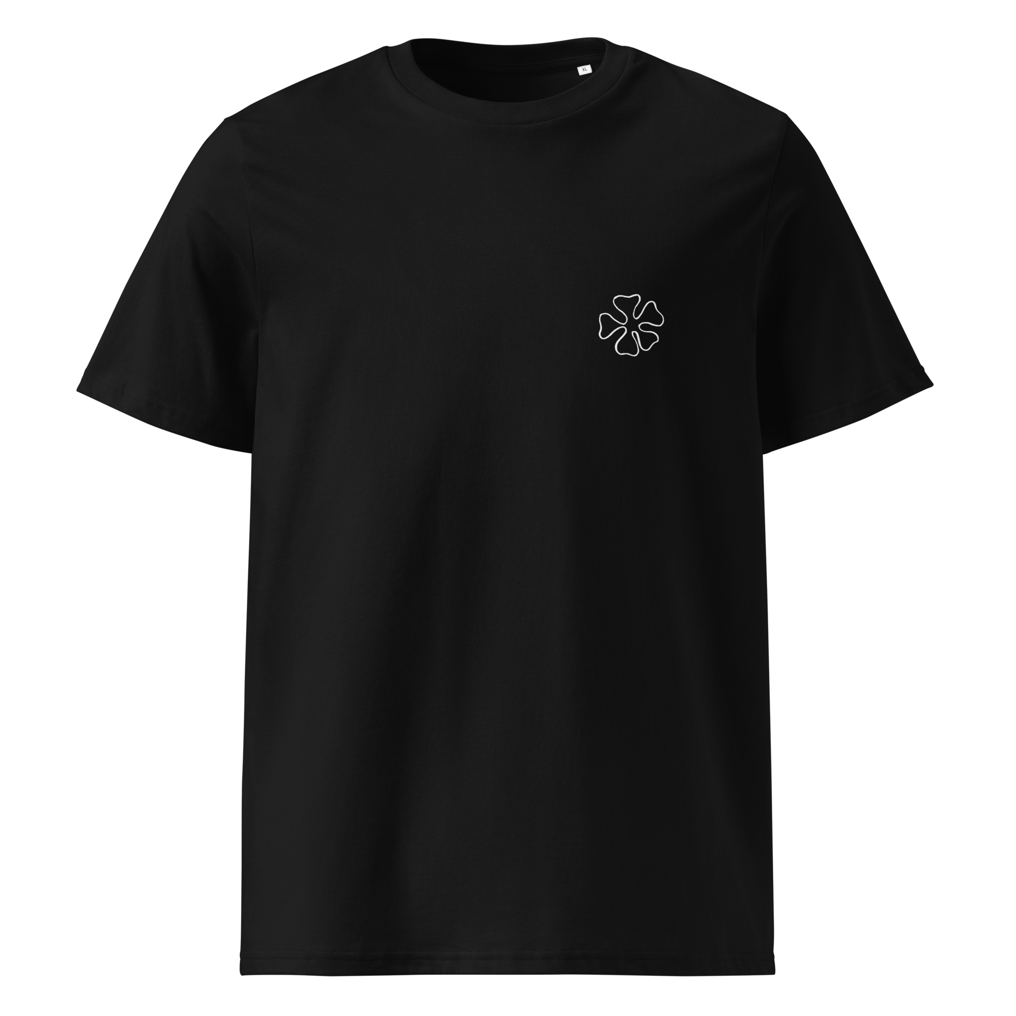 Limited Edition Briquet Flower Regular Fit T-Shirt (Black)