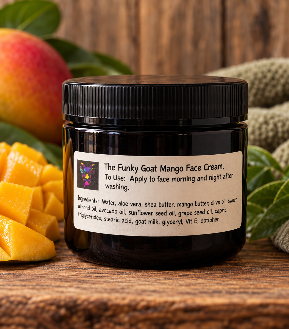 Funky Goat Mango Face Cream