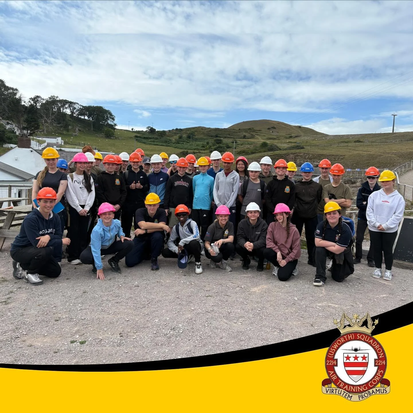 ✈️ A WEEK IN WALES ⛺️
Yesterday, CDT Baxter, FS Rushton and SGT Terry returned after 6 days at RAF Valley in Anglesey.
Home to some of the RAF’s most advanced fast jet pilot training, they enjoyed visits to different flying squadrons, surviva