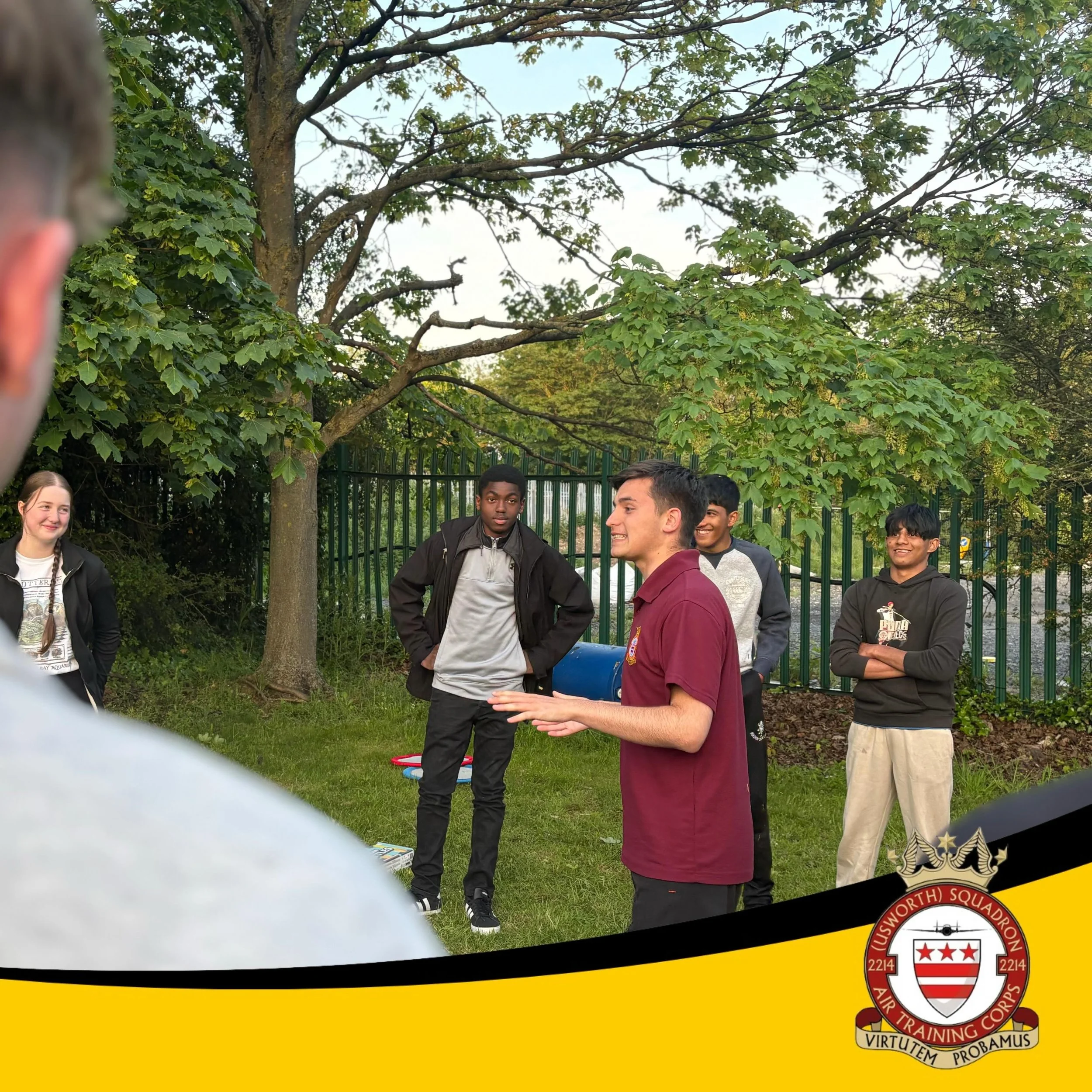 🍔 THANK YOU BARBECUE 🍗

Following a successful Annual Formal Inspection, our staff team hosted a barbecue and games evening for our cadets and their friends, to say thank you for all their efforts in the parade practices.

With Sgt Terry on the gri