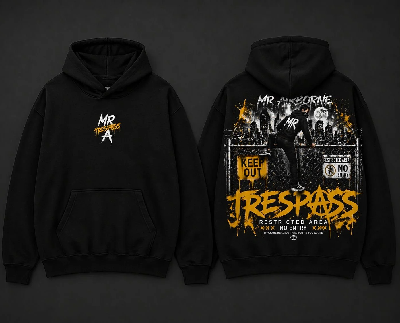 TRESPASS HOODIE (BLK) 2026