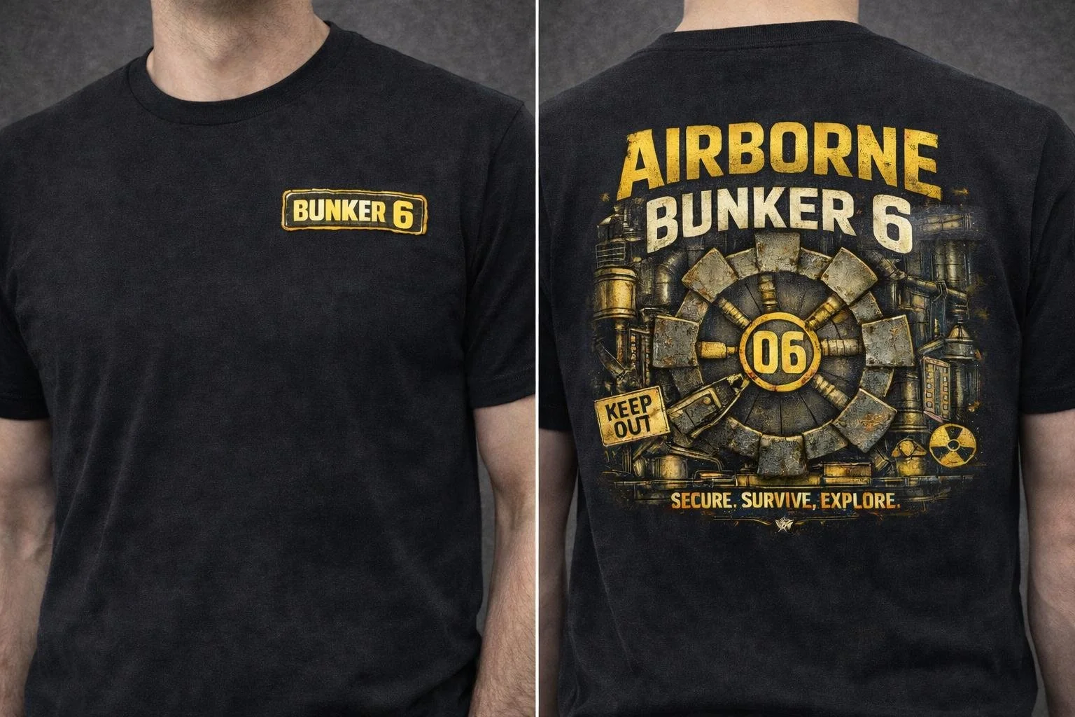 BUNKER 6 T-SHIRT (BLK) 2026