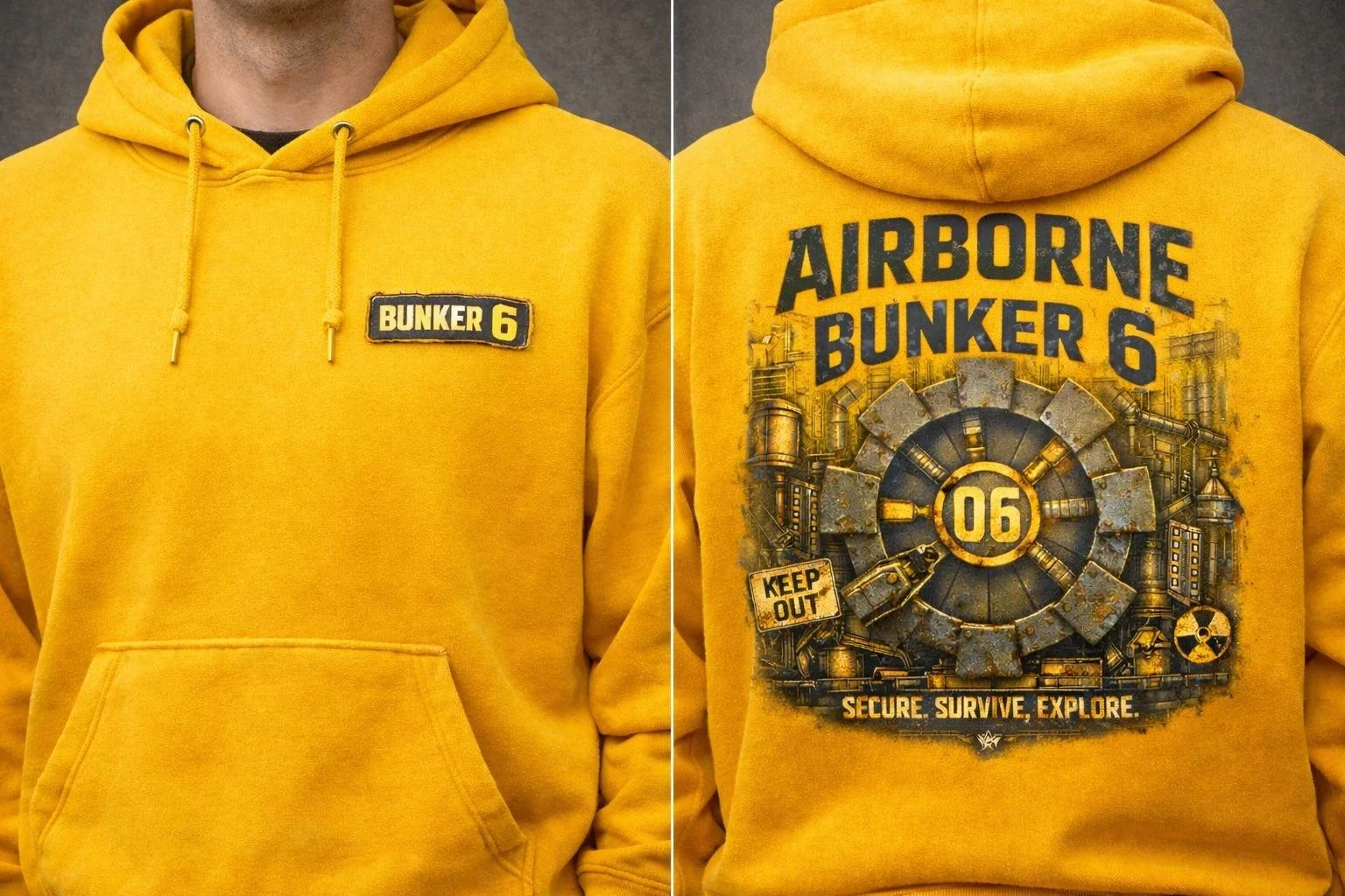 BUNKER 6 HOODIE (YLW) 2026