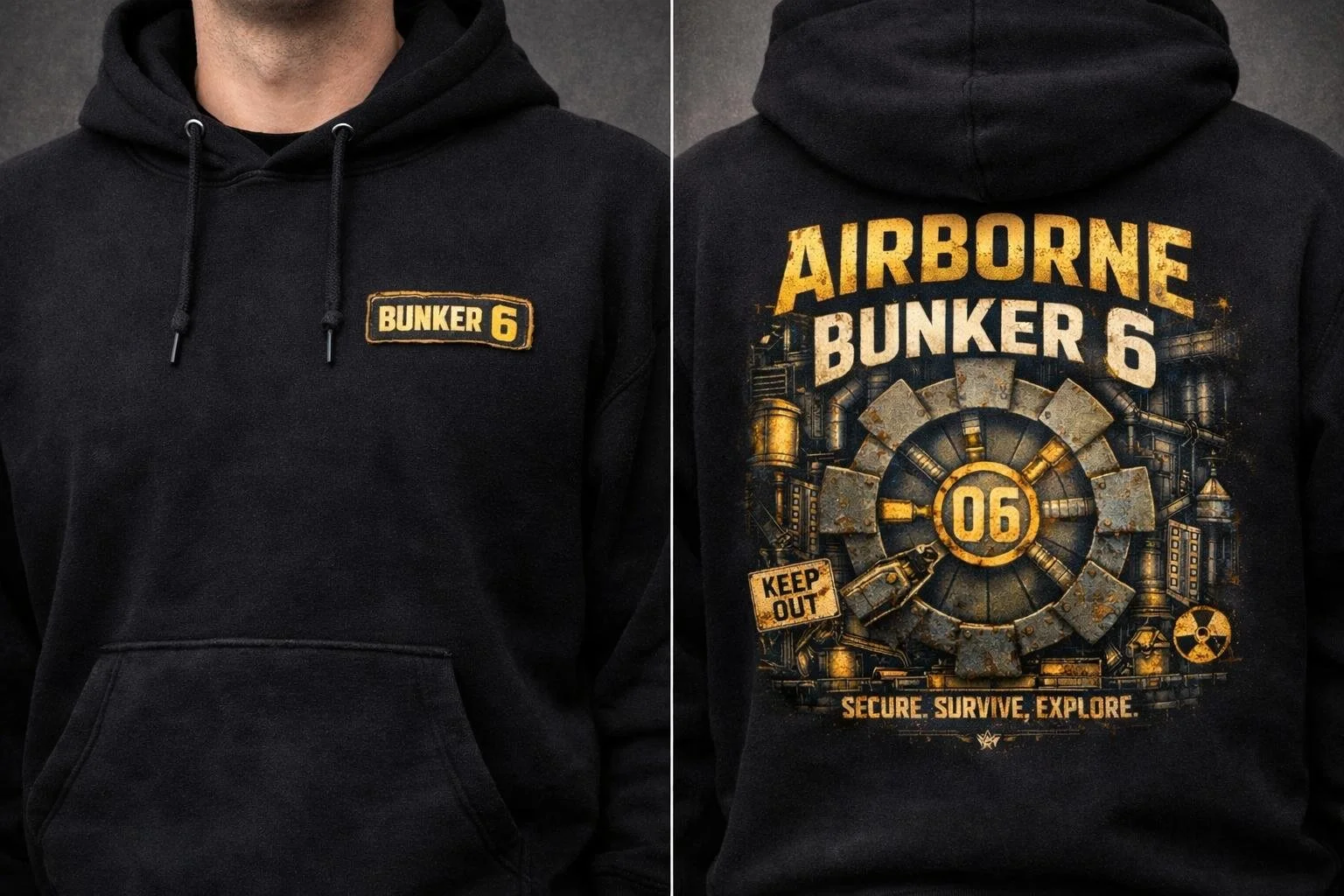 BUNKER 6 HOODIE (BLK) 2026