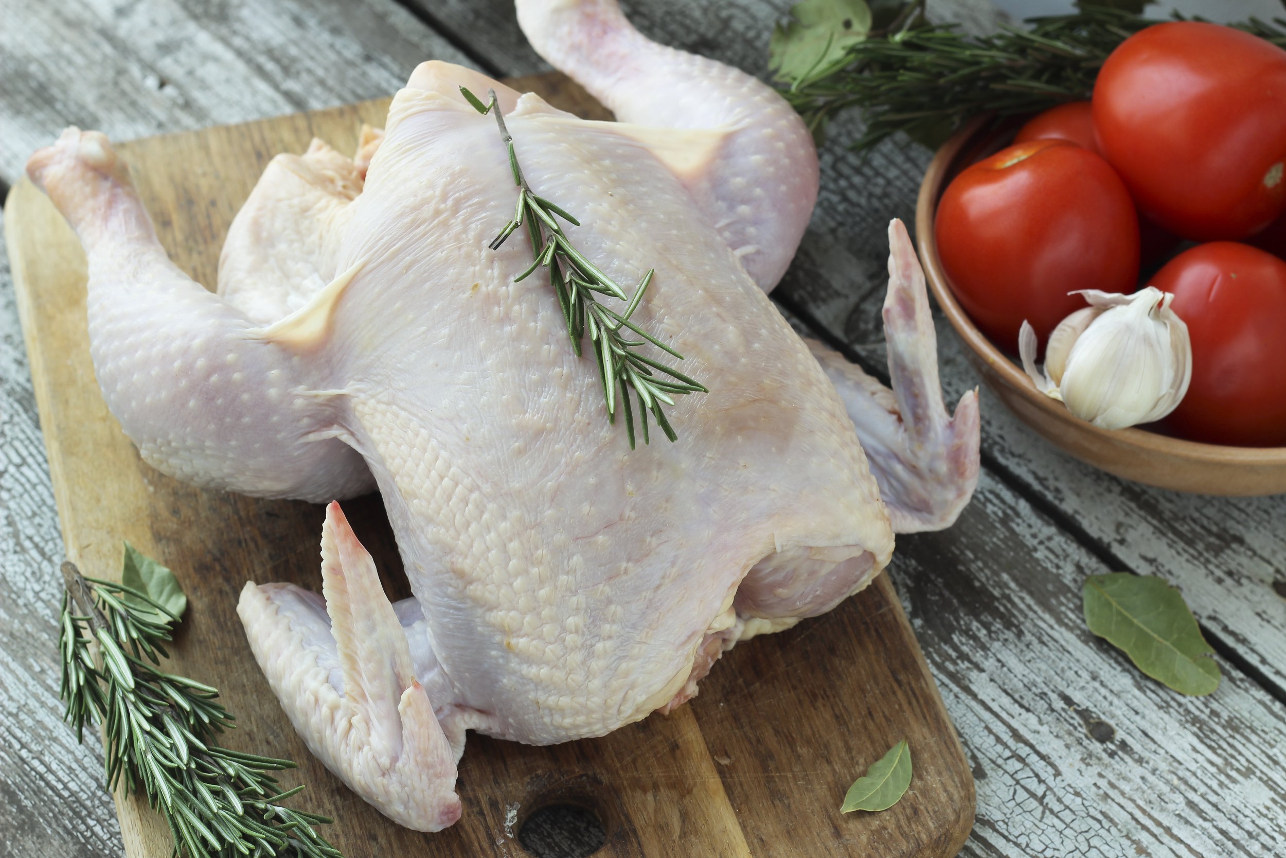 Whole Frozen Chicken