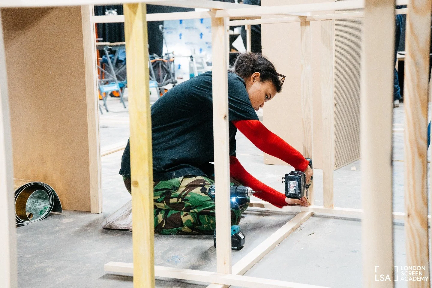 From painting and building to drilling, cutting and customising, our students are bringing the collaboration shoot to life from the ground up. 

Every role matters. Every detail has a purpose.

This is what learning looks like at London Screen Academ