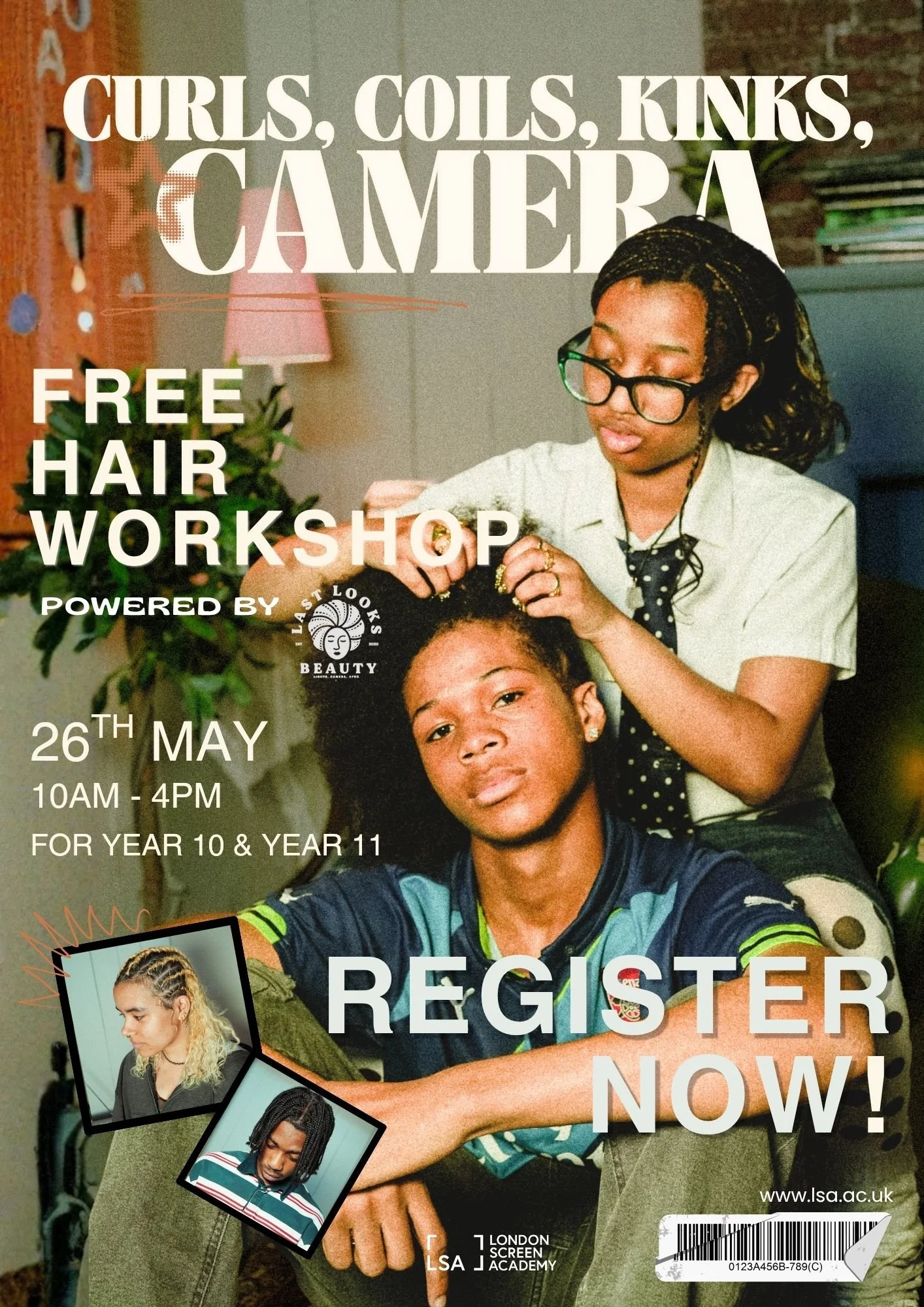 Curls, Coils, Kinks, Camera | FREE Hair Workshop