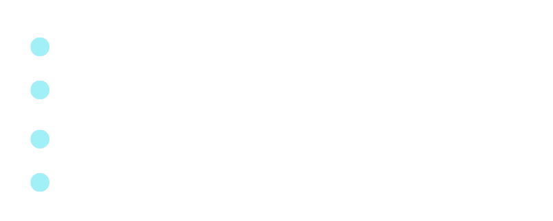 RV Tank Cleaning Sensors