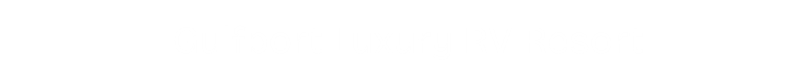 Gulfport Luxury RV Resort sign