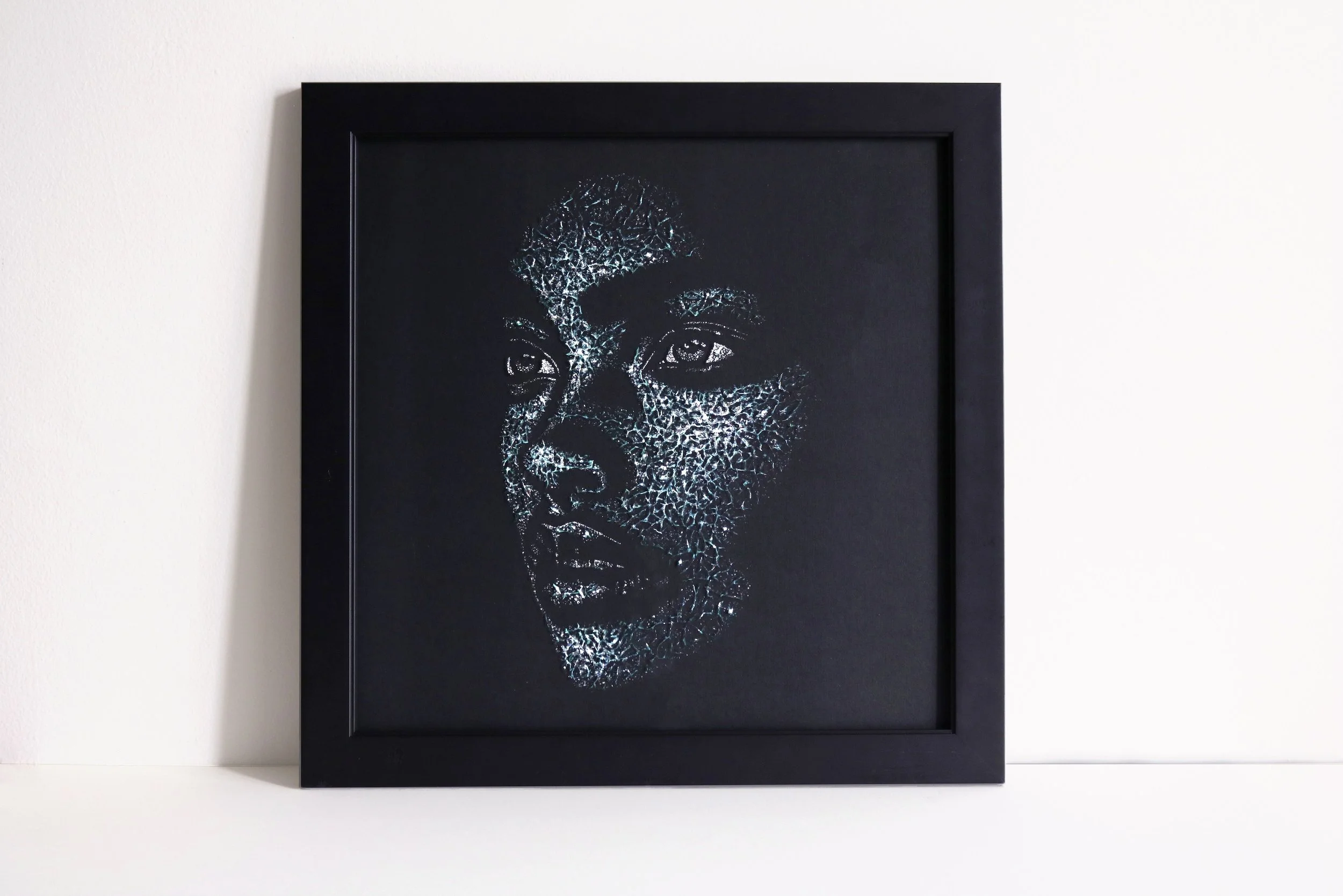 Catching Dawn_Shattered Glass Art_Agnes Buronyi Art