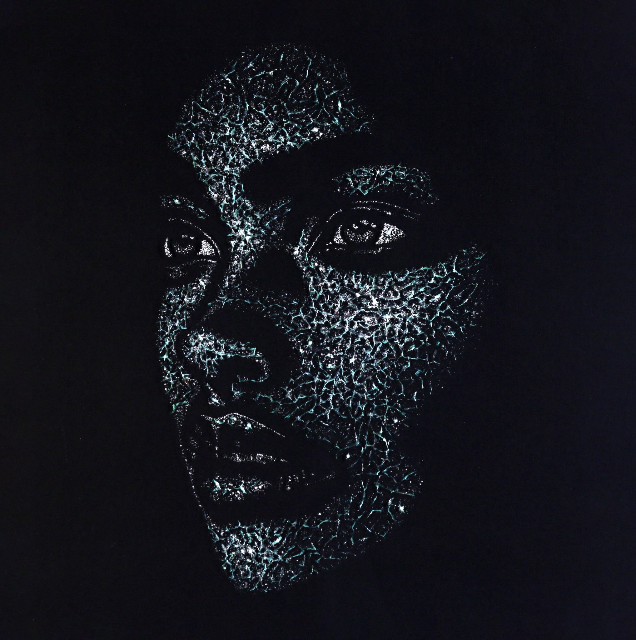 Catching Dawn_Shattered Glass Art_Agnes Buronyi Art