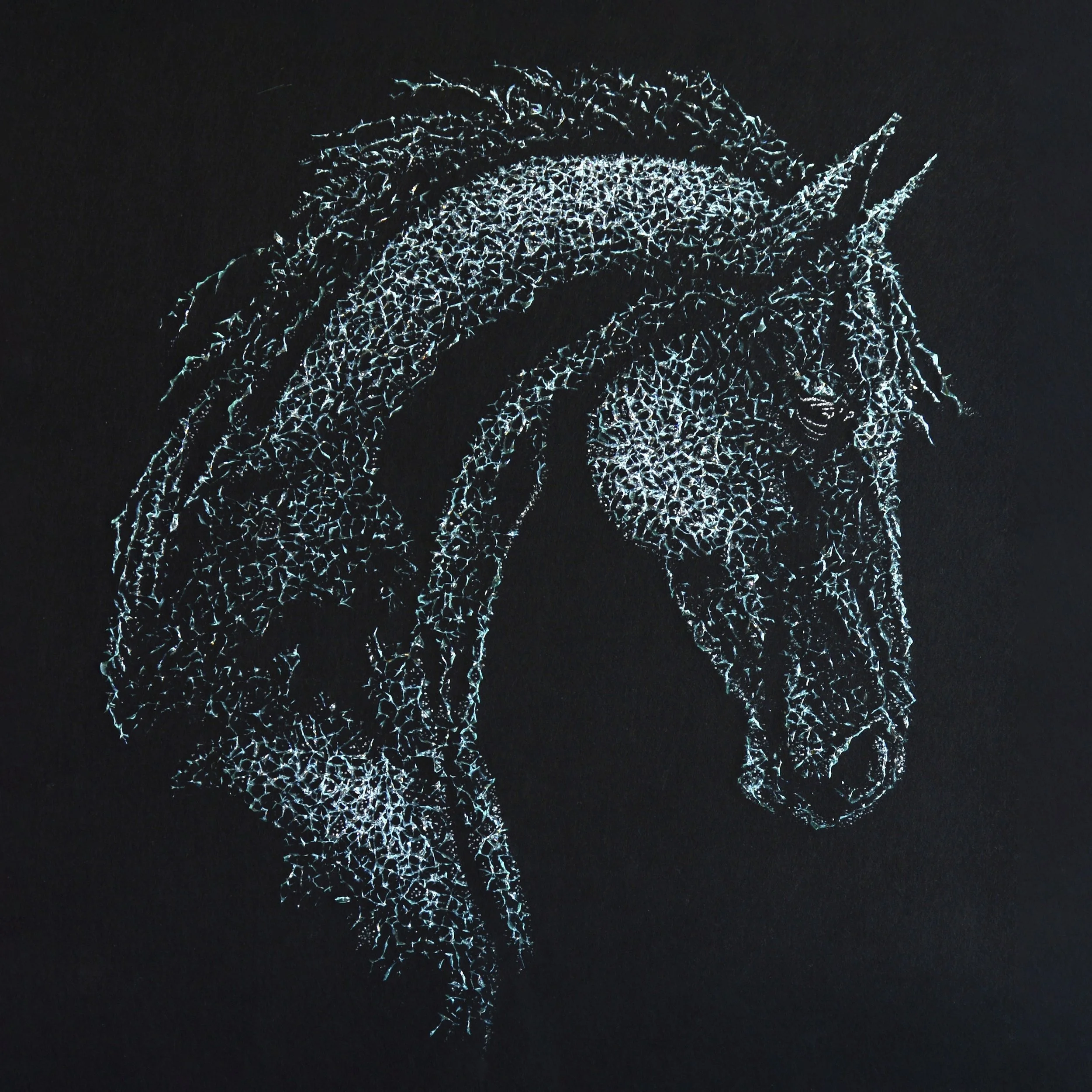 Threshold_Agnes Buronyi Art_Shattered Glass Art