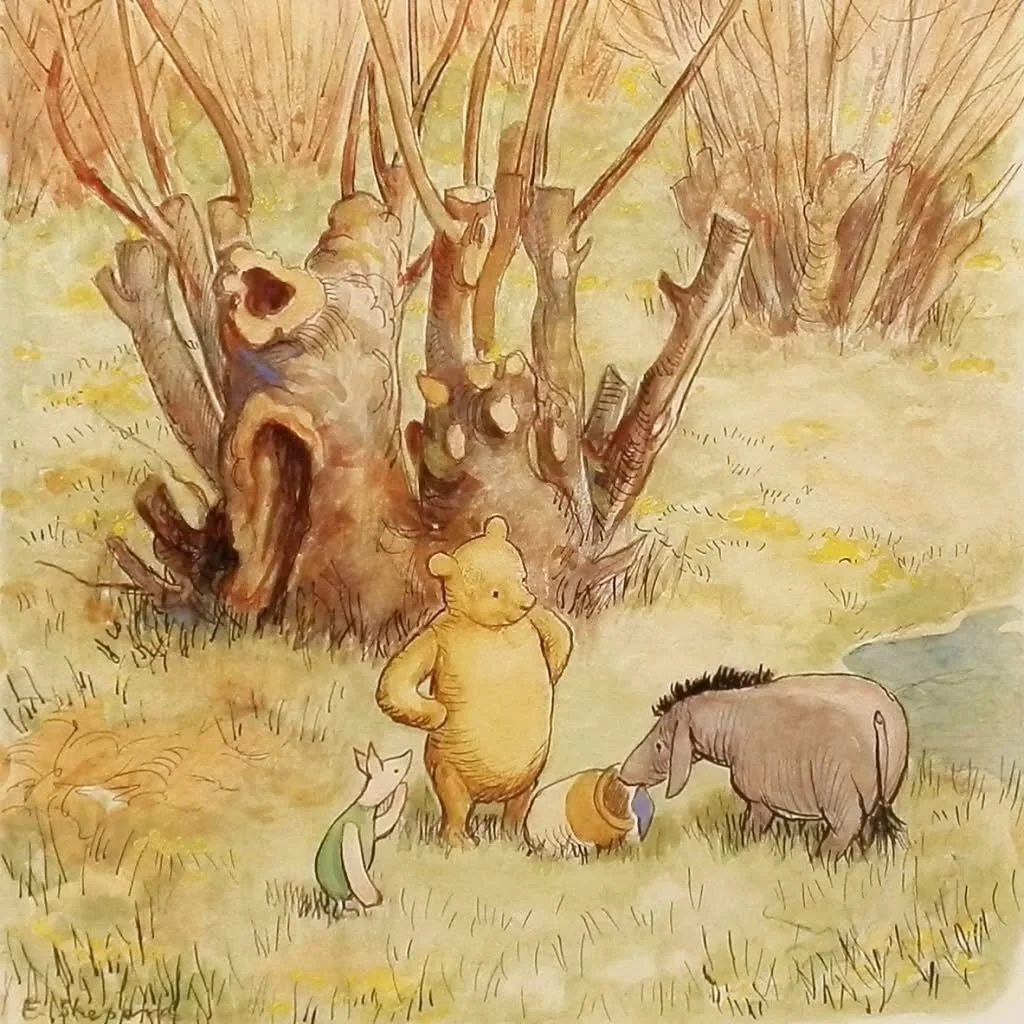 Today is National Winnie the Pooh Day! 💛 A day to commemorate author A.A. Milne&rsquo;s birthday in 1882. He brought the adorable, honey-loving bear to life in his stories, which also featured his son, Christopher Robin. This friendship inspired a c