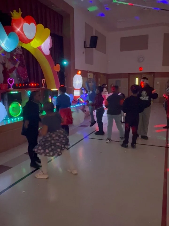 Our dances have so many things for everyone to do! We had dancing, crafts, popcorn, cotton candy, and a Photo Booth at our most recent dance! Just look how much fun they had!