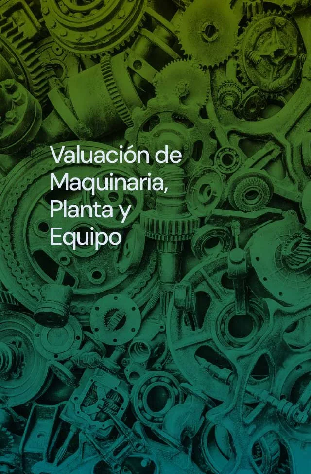 Valuación de Maquinaria, Planta y Equipo