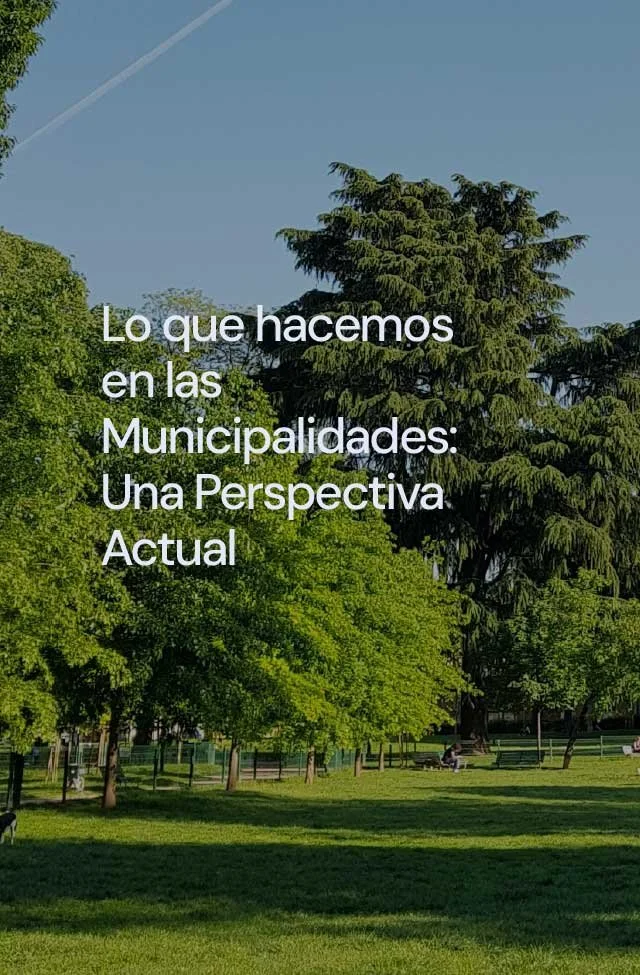 Webinar: Lo que hacemos en las municipalidades 