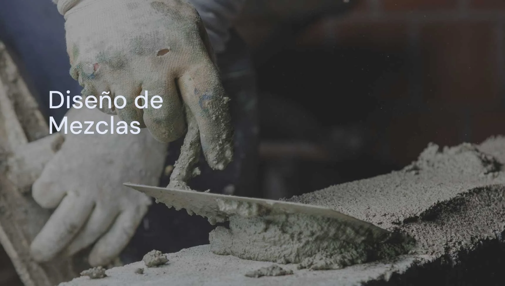 Diseño de Mezclas de Concreto Hidráulico