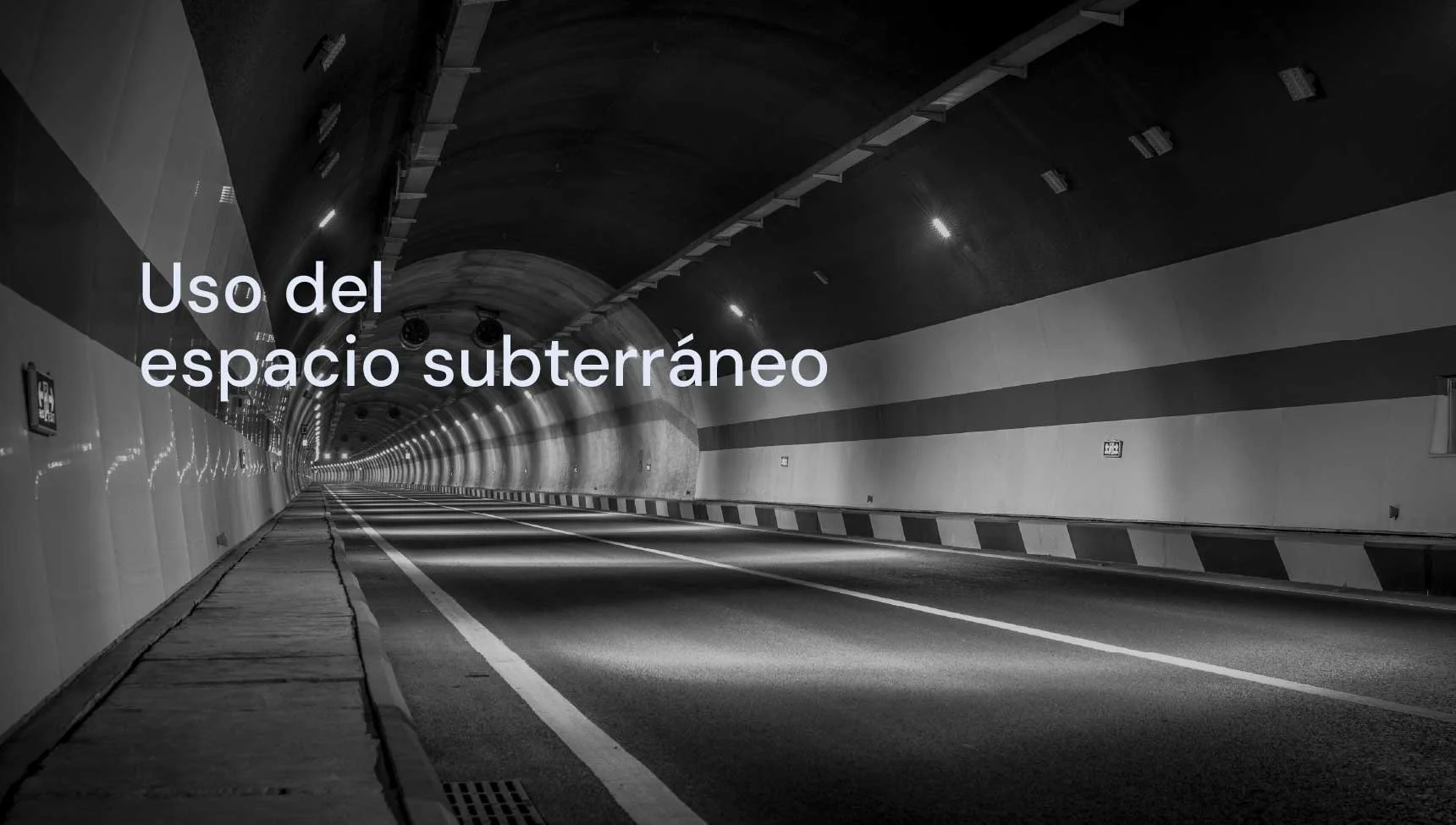 Webinar: Uso del espacio subterráneo