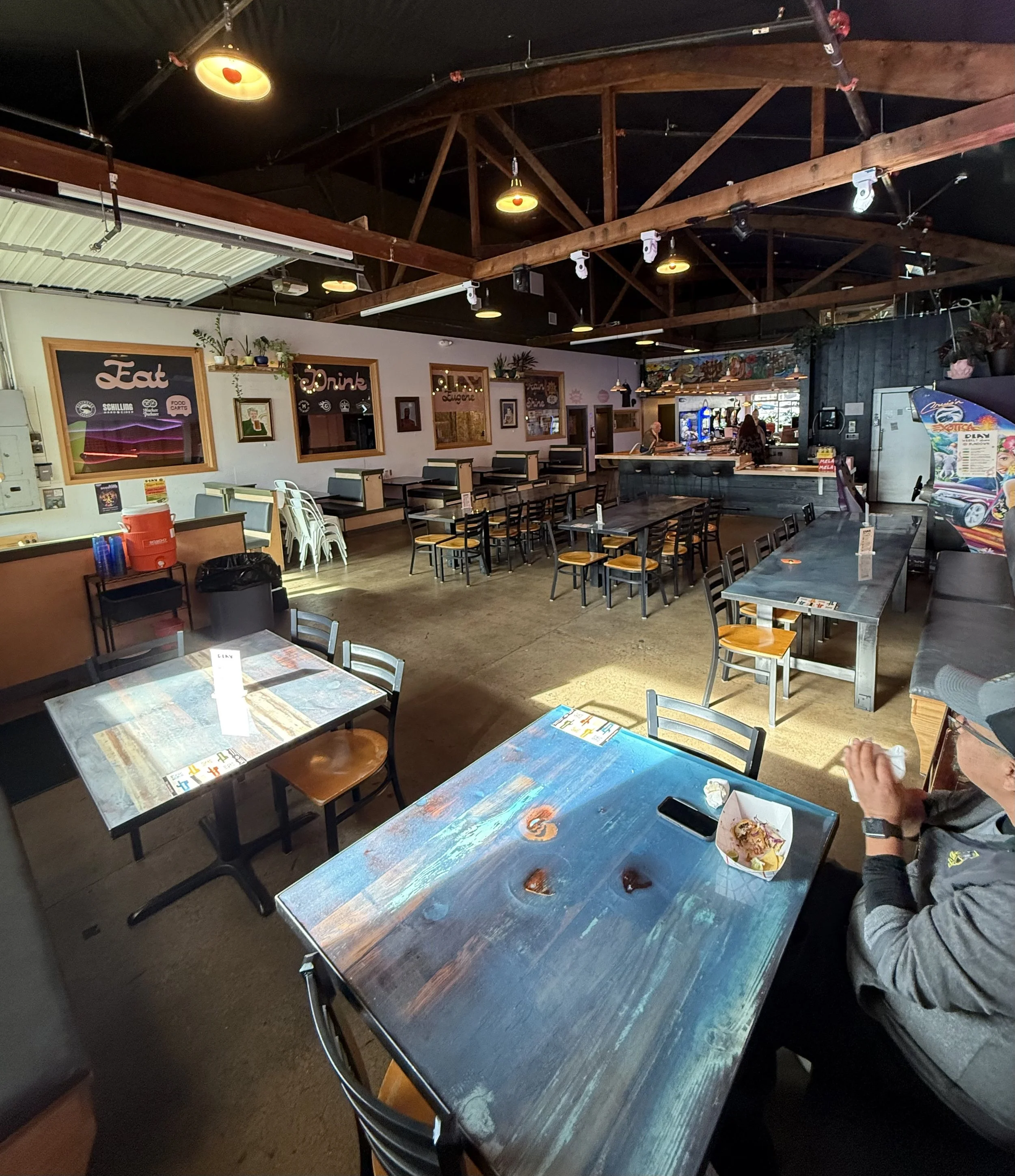Beer Hall, Event Space, Eugene, Restaurant, Food Trucks, Beer, Cocktails, Catering