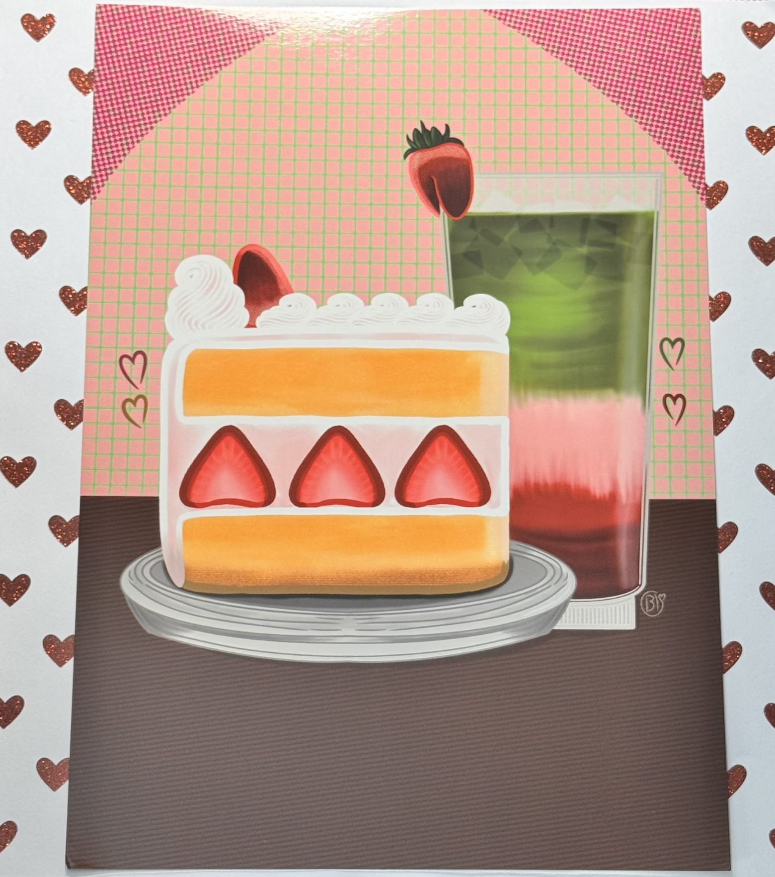 Strawberry Combo Print