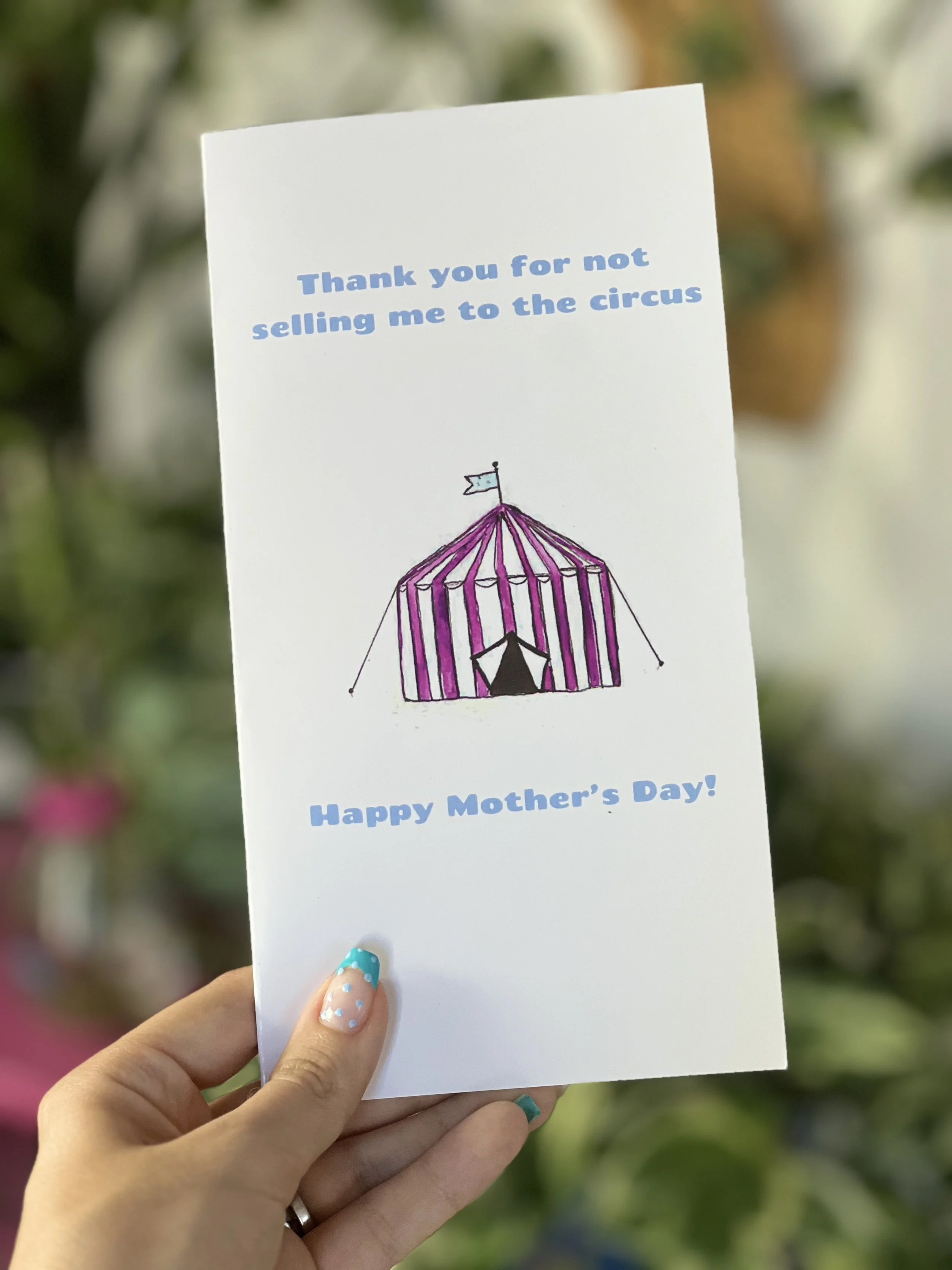 Circus Animal Card