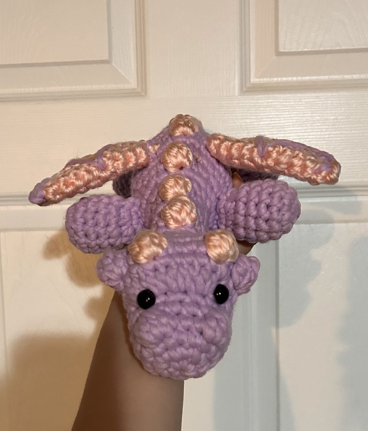 Crochet Lavender and Light Pink