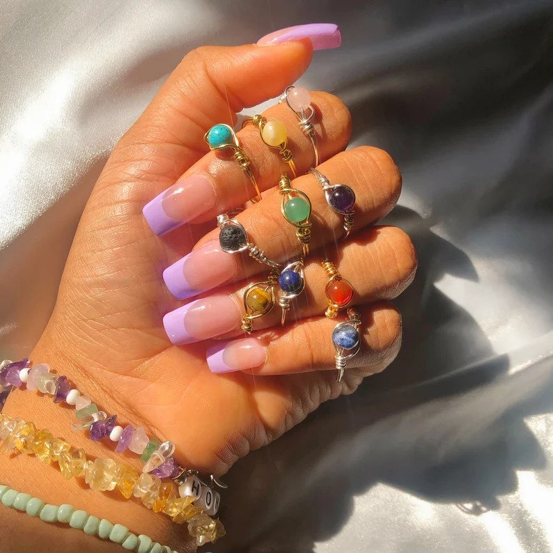 Round Gemstone Rings .jpg