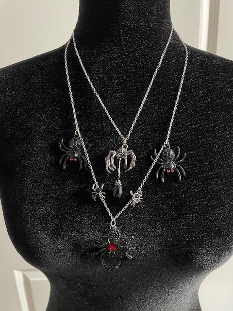 Multi-Spider Necklace