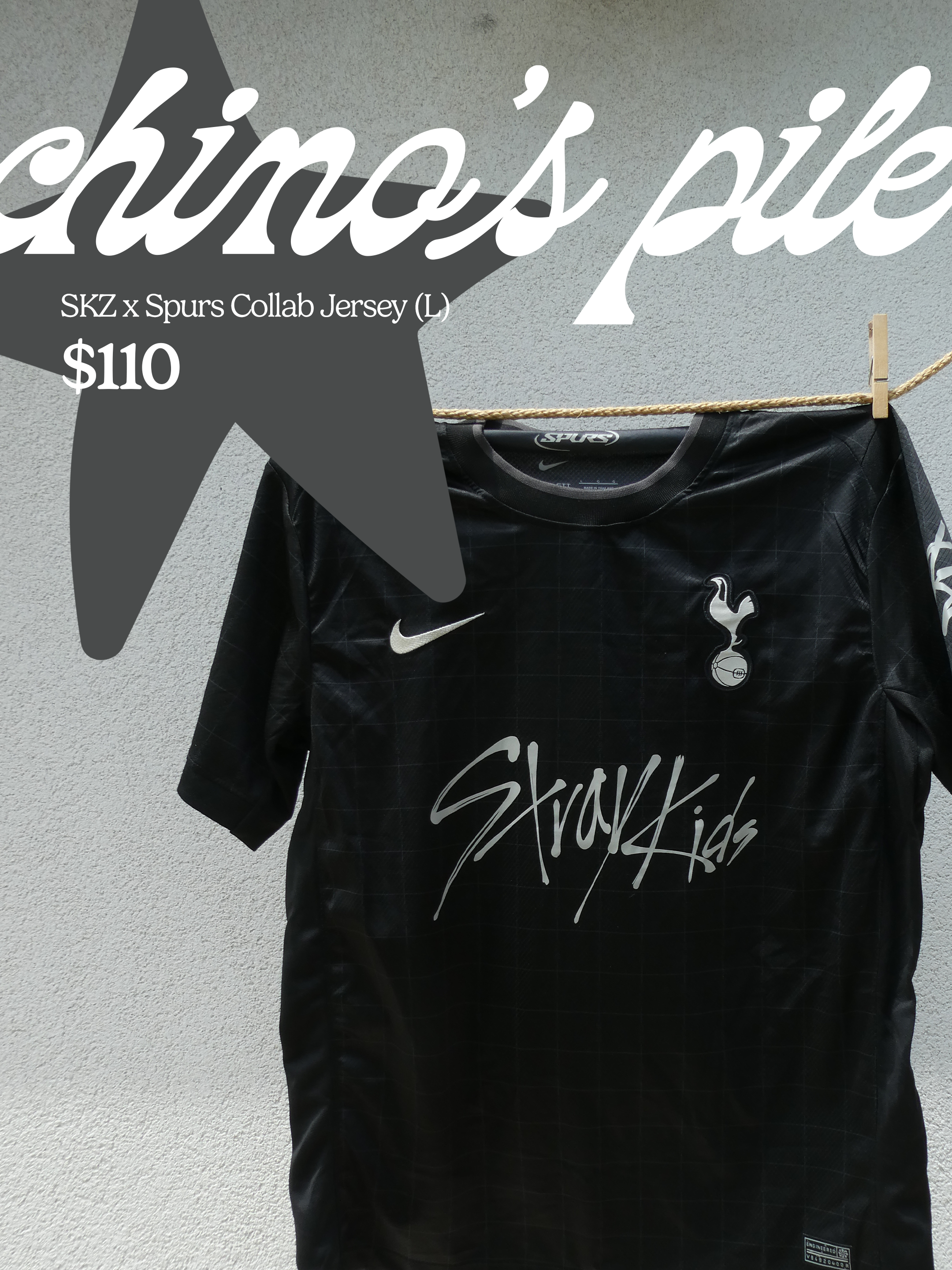 SKZ x Spurs Collab Jersey