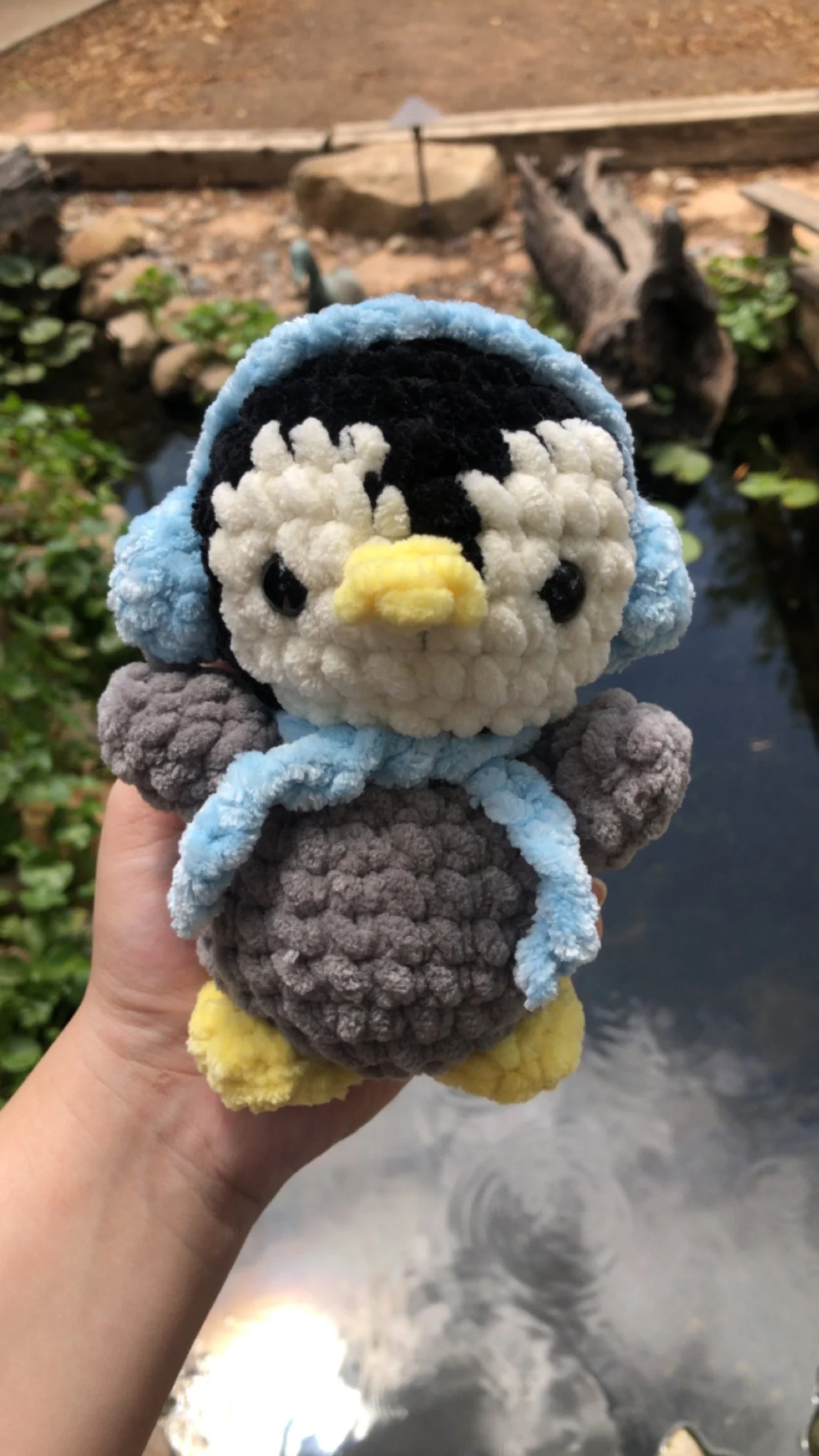 Penguin With Earmuffs