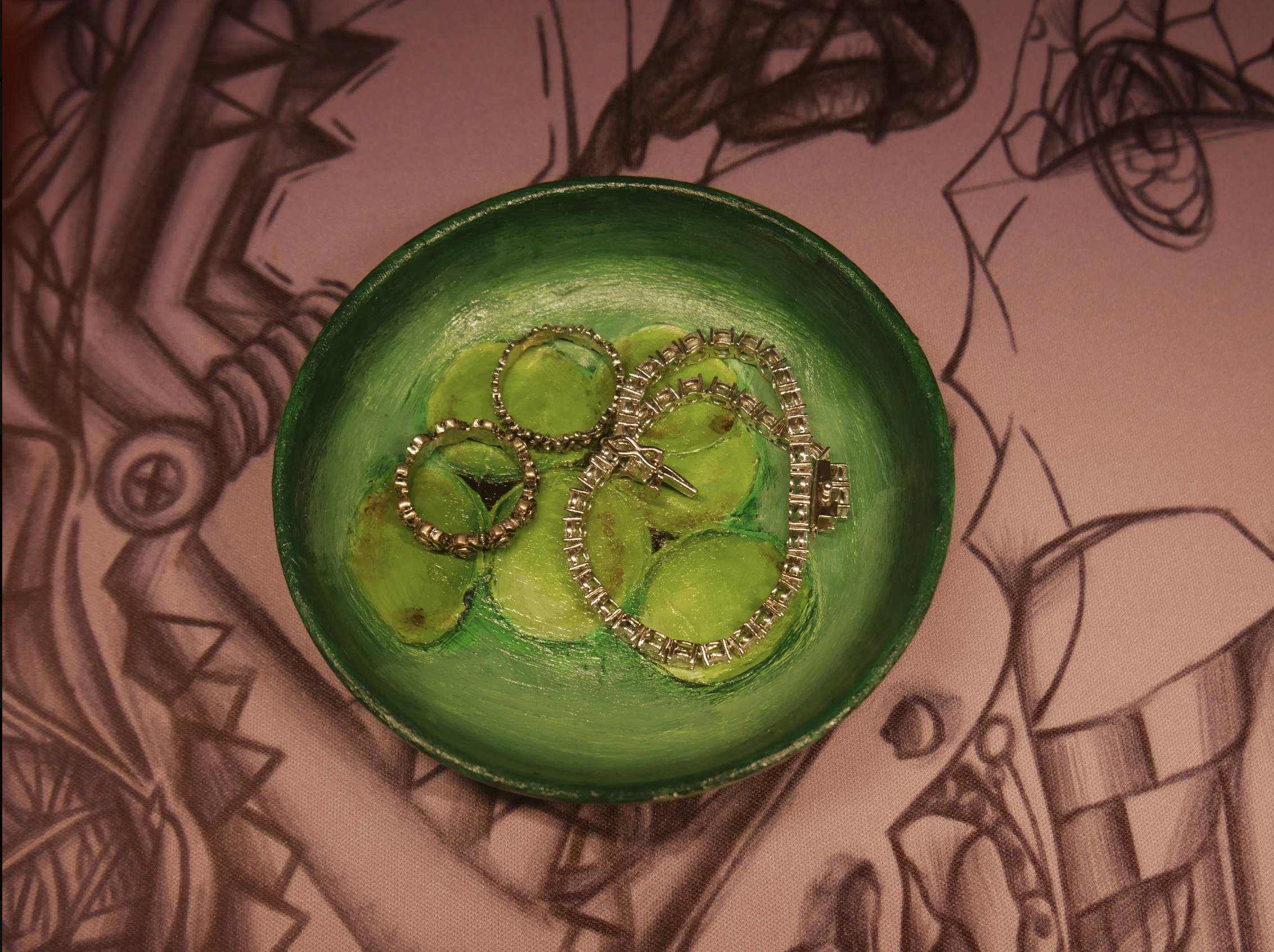 Lil Green Grape Plate