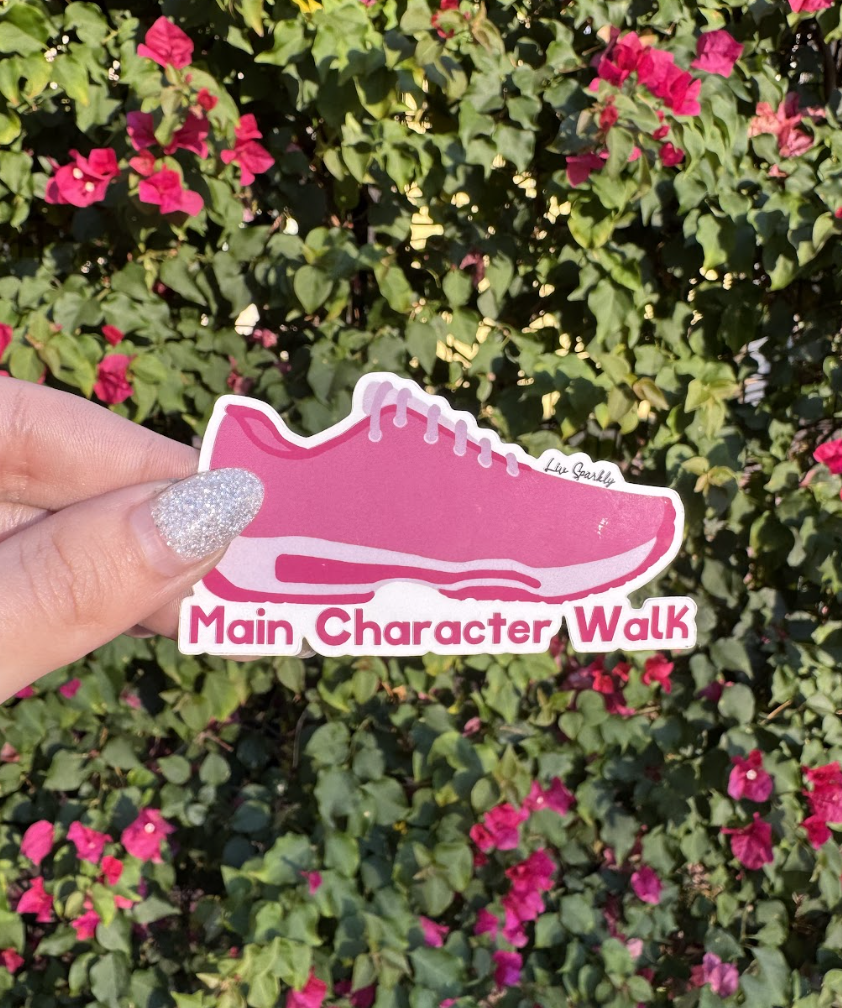 Main Character Walk Sticker