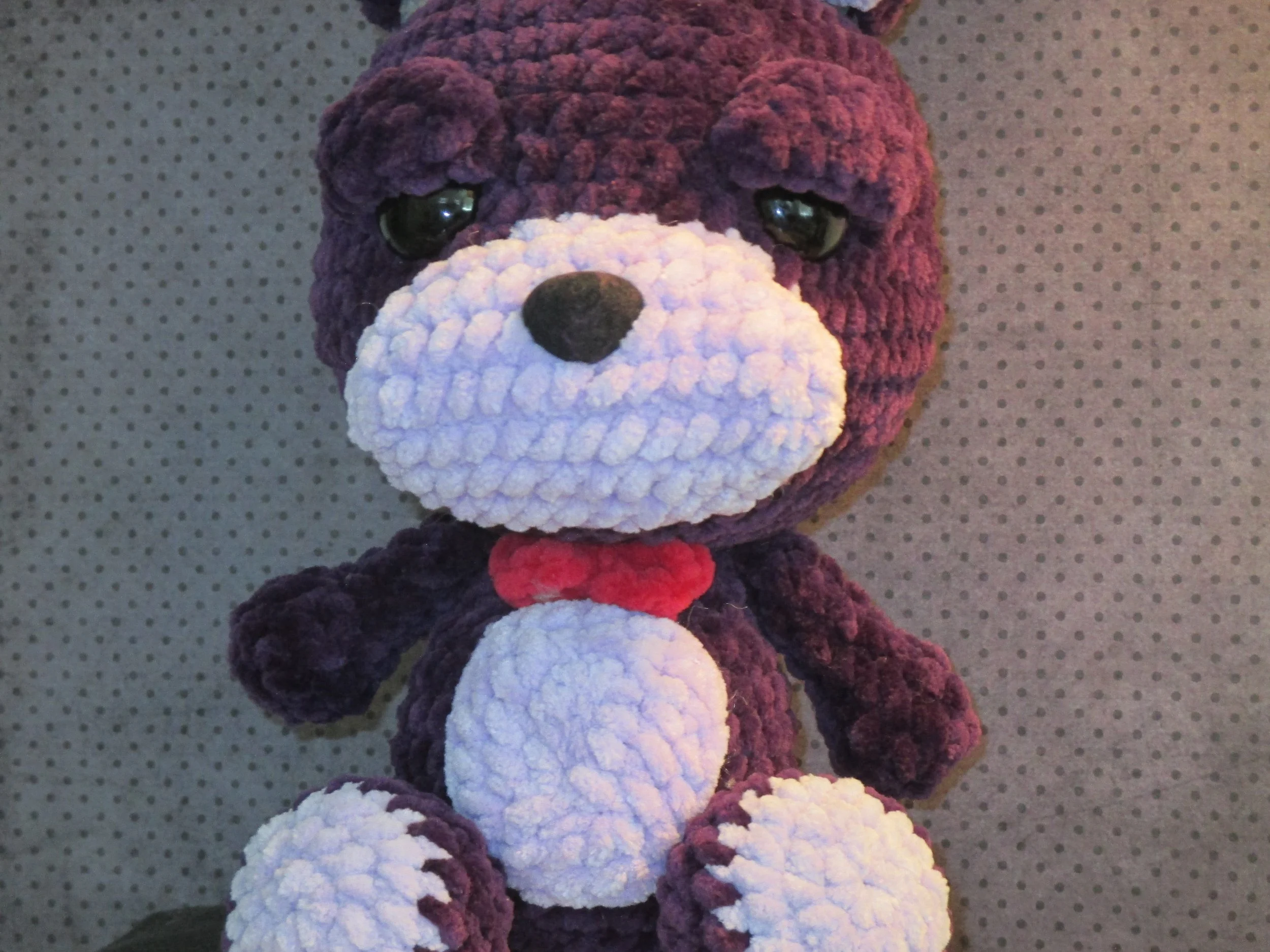Purple Angry Bunny