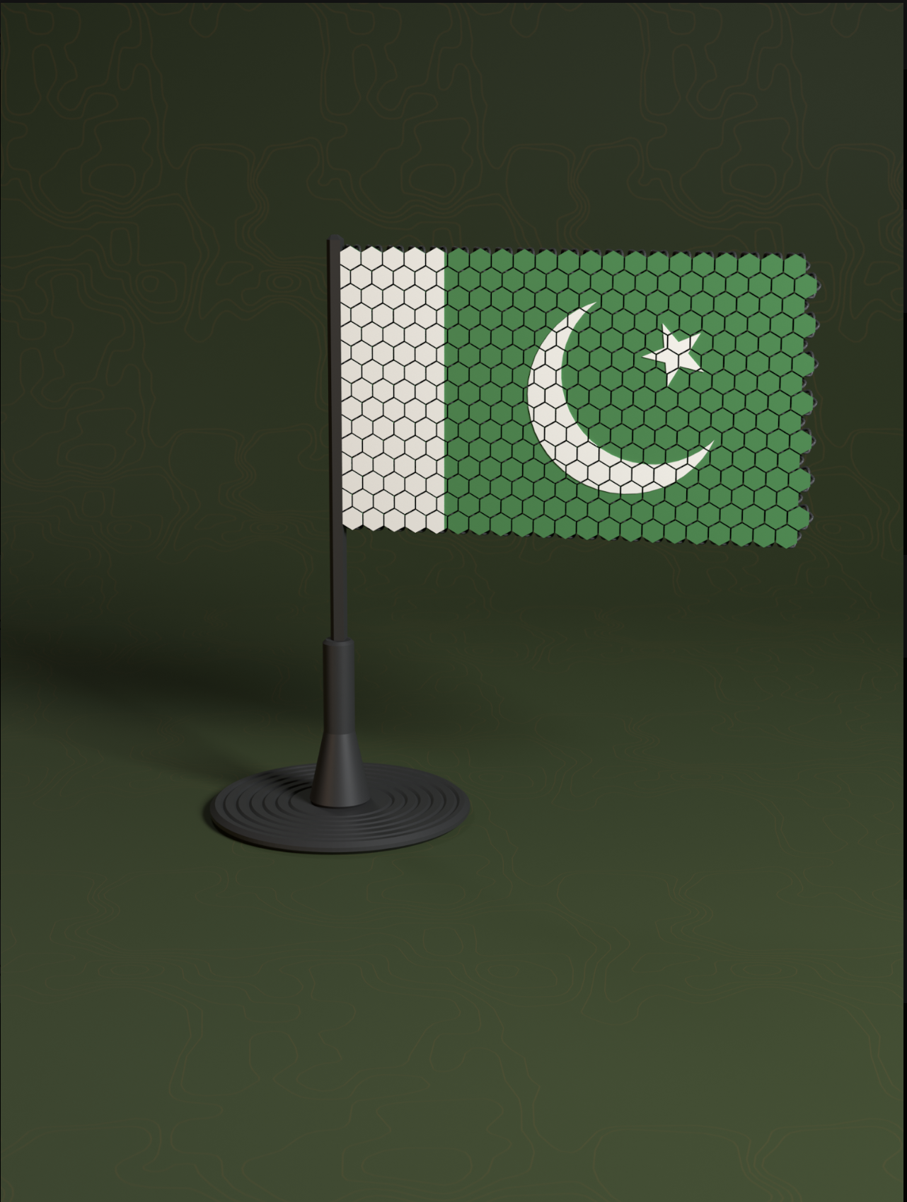 Pakistan Flag Pole