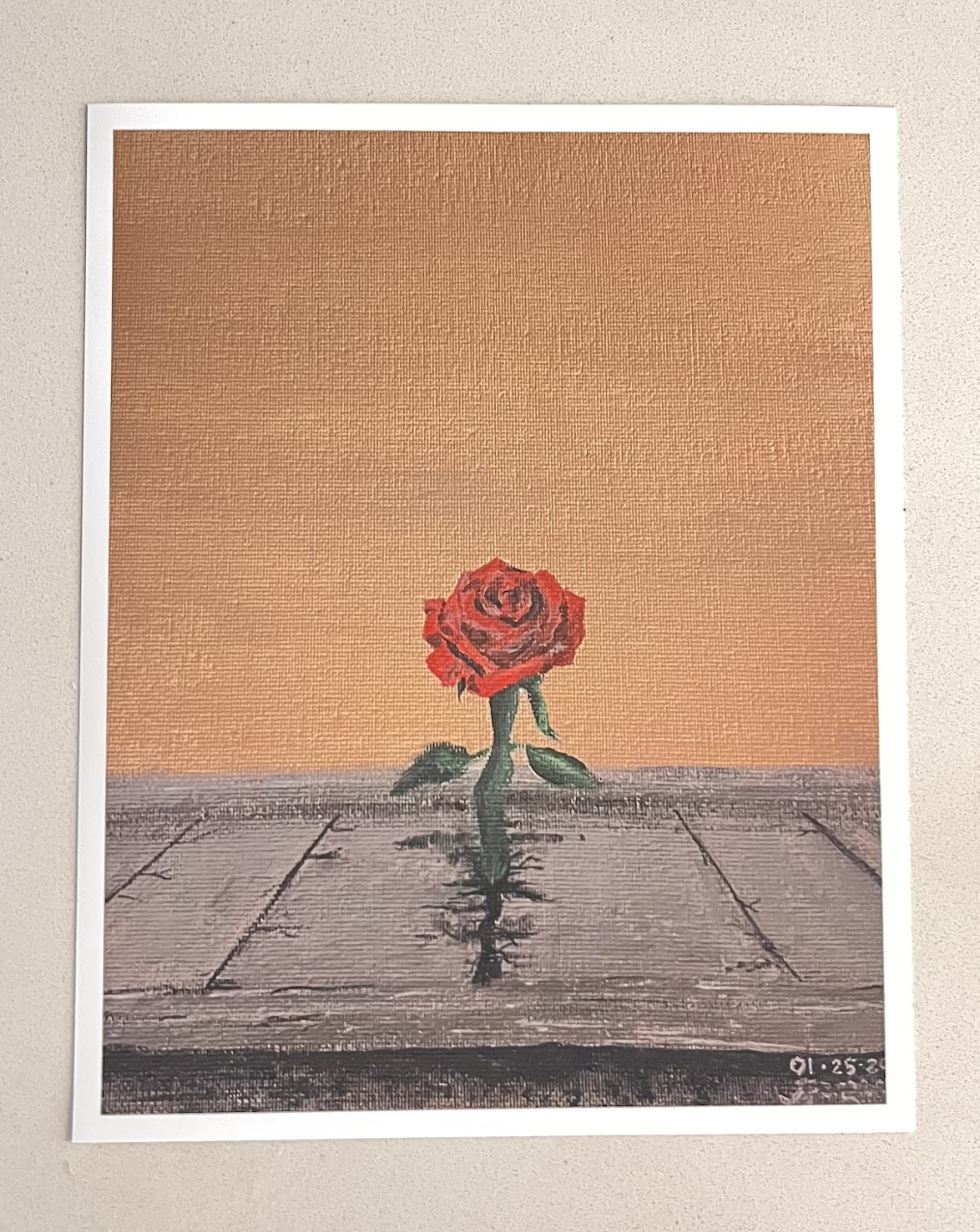 Rose that Grew from Concrete PRINT