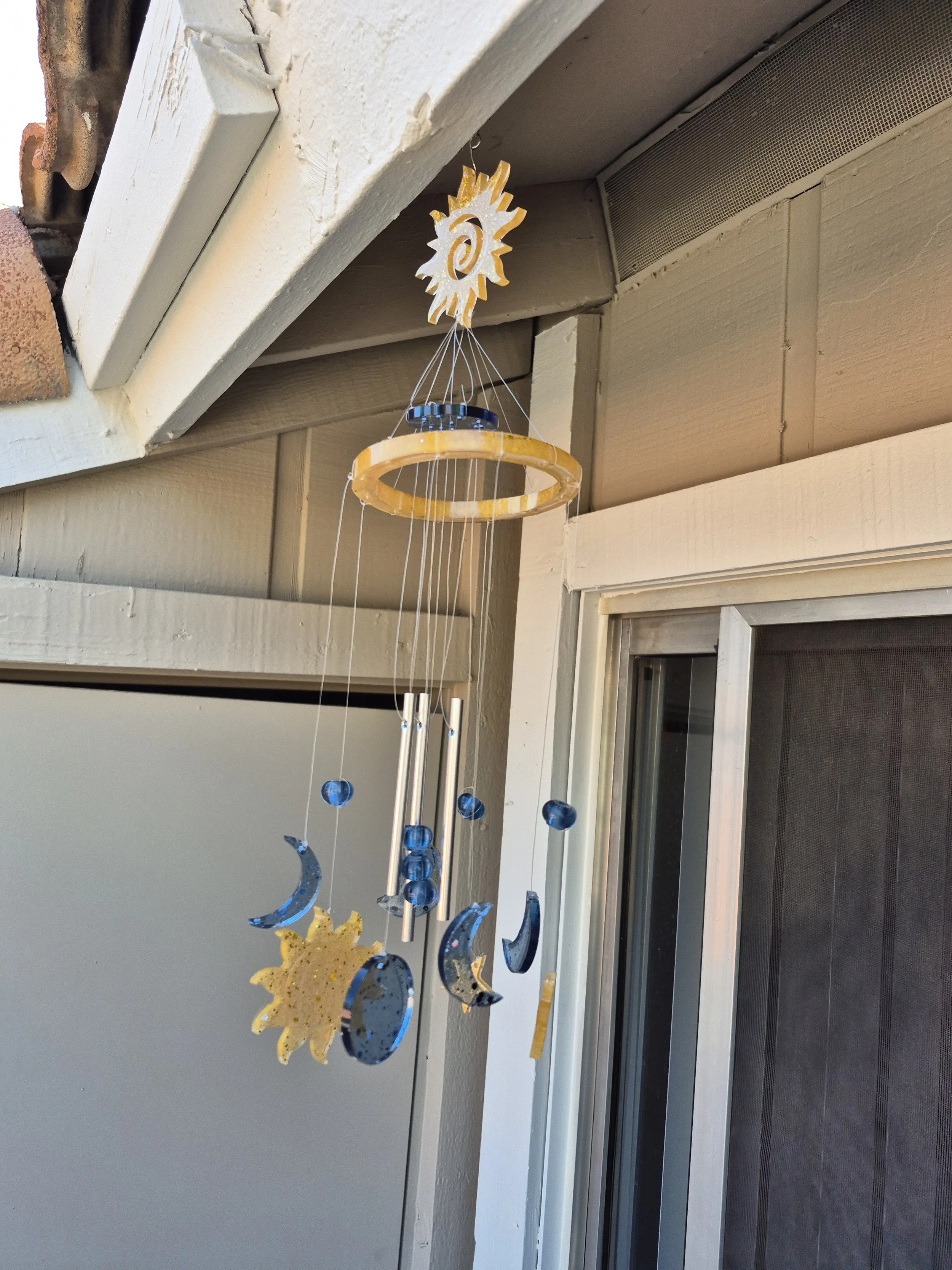 Sun & Moon Wind Chime