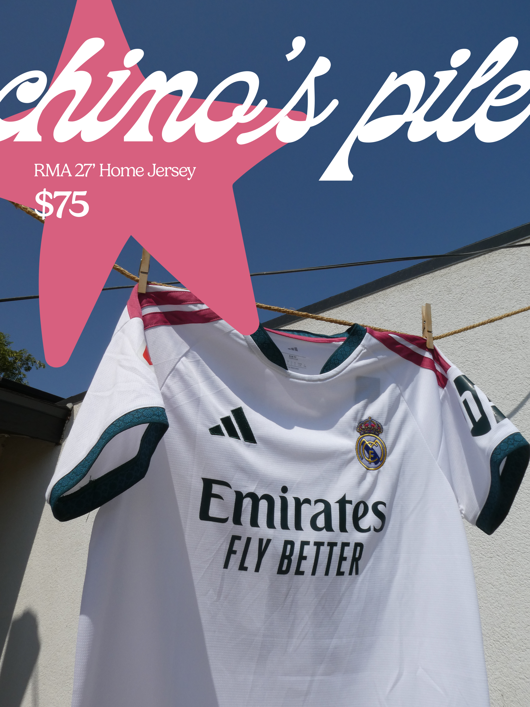 RMA 27’ Home Jersey (Mbappe + La Liga)