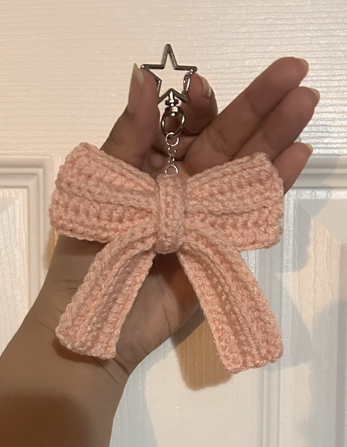 Crochet Bow Keychains